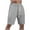 Gray, variant on cfhntfmh Running Shorts for Men Summer Casual Wide Leg Elastic Waisted Half Pants Lounge Workout Athletic Golf Gym Shorts