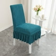 thumbnail image 6 of Up To 65% Off Usloyux Dining Chair Covers with Skirt, Chair Covers for Dining Room, Durably Washable High Elastic Stretchable for Kitchen Wedding Party Banquet Pick, 6 of 6