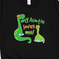 thumbnail image 3 of Inktastic My Auntie Loves Me Dinosaur Toddler Sweatshirt, 3 of 4