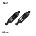 thumbnail image 3 of VONKY 2 Pieces 1:10 Car Model Shock Absorber Spring Damper Shock-absorption Component Professional Dampening Accessory 60mm, 3 of 8