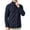 a01Navy, variant on LODIENY Men Full Zip Cardigan Sweater Stand Collar Regular Fit Ribbed Knit Thermal Sweaters Long Sleeve Baggy Casual Fall Winter Outfits Khaki S
