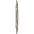 thumbnail image 4 of 33"W x 33"H x 3/8"T Extra Large Bradley Decorative Fretwork Wood Ceiling Panels, Walnut, 4 of 10