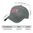thumbnail image 6 of Njit High-Landers Hat Adult Adjustable Classic Washed Casquette Cap Hat Baseball Cap, 6 of 8