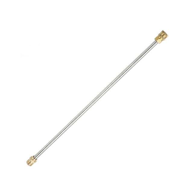 Scienceny Varilla de extensión de lavadora de alta presión de acero inoxidable, conector 1/4 M22, 14mm, cobre, 5000psi, barra de riego para plantas Herramientas eléctricas Scienceny TO008749-00B