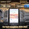 thumbnail image 2 of Radio para automóvil con Android Qualcomm Snapdragon 14.4 para Ford Expedition 2018-2022, reproductor multimedia, unidad principal inalámbrica CarPlay, 2 of 4