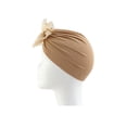 thumbnail image 2 of Kmbangi Baby Hat with Bow Decoration, Thread Knitting Beanie Turban Clothing Accessories, 2 of 4