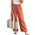thumbnail image 2 of Pantalones de pierna recta para mujer, pantalones de pierna ancha para mujer, pantalones casuales para mujer, pantalones casuales para mujer, meticulosamente diseñados, 2 of 4