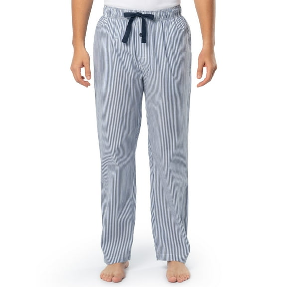 Fruit of the Loom Men's and Big Men's Microsanded Woven Plaid Pajama Pants