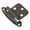 Bronze Tones, variant on Hickory Hardware Variable Overlay Hinge Pair Satin Nickel Self Close P244-SN