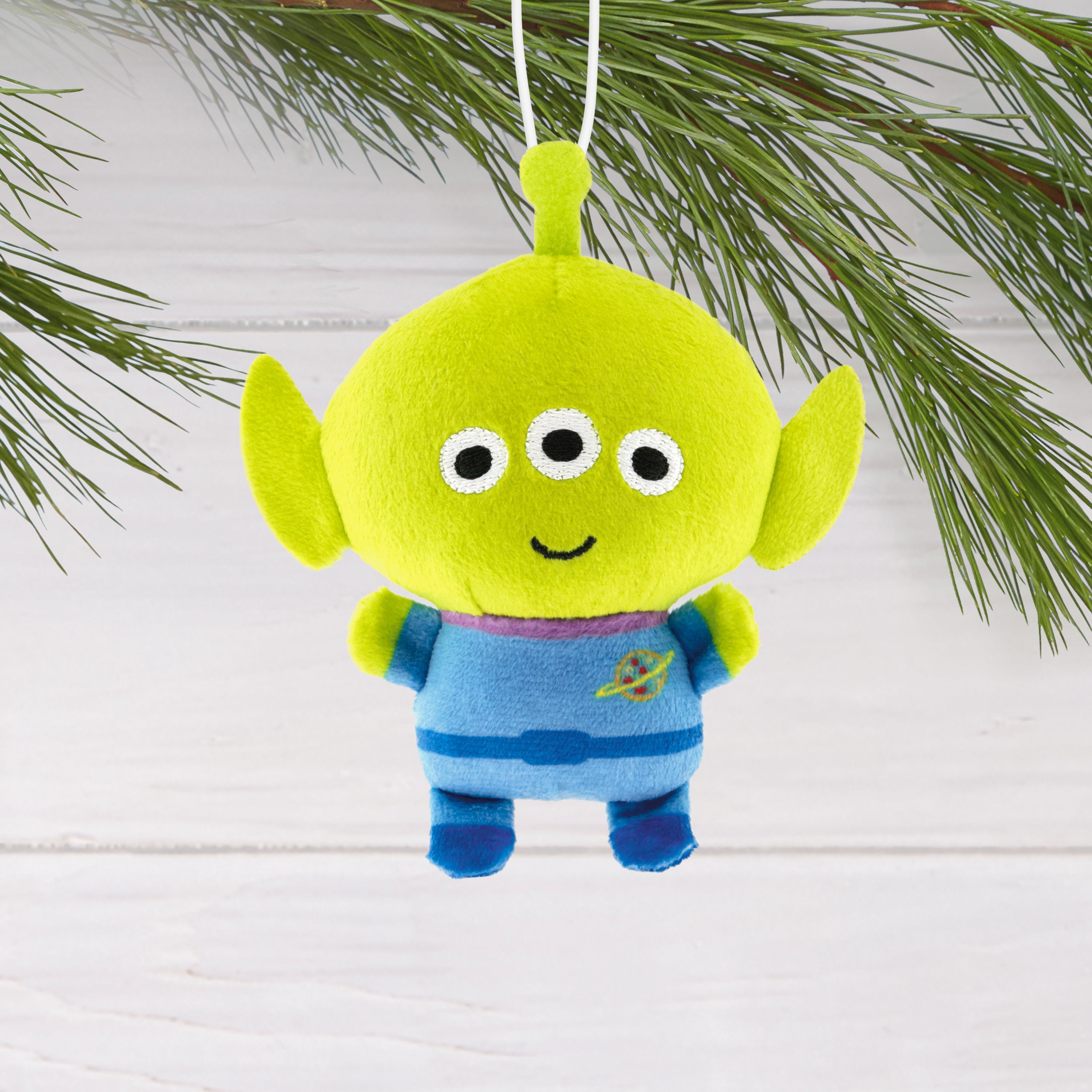 Hallmark Ornament (Disney/Pixar Toy Story Alien, Fabric), 1 Count, 1 Count