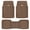 Brown, variant on Motor Trend FlexTough Plus-2 Piece Front Car Floor Mats- Black Contour Liners-Deep Dish Heavy Duty Rubber Floor Mats for Car SUV Truck & Van-All Weather Protection, Universal Trim to Fit