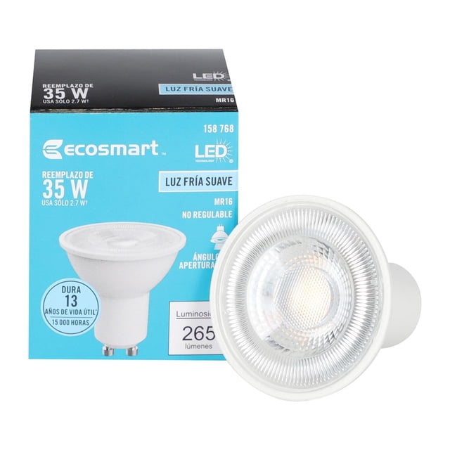 Foco Led Mr16 Ecosmart 2.7W 265Lm Luz Blanca 5000K
