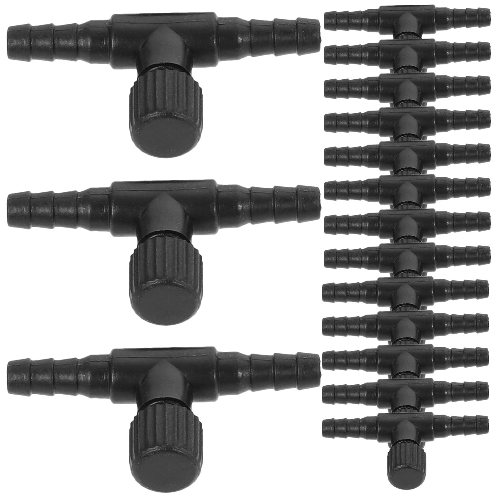 Aquarium valve 30pcs Fish Tank Aquarium Air Inline Tubing Connector