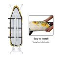 thumbnail image 4 of HELLHERO Easy Installation 15x54 Ironing Board Cover, Dragonfly Sunflowers Elastic Edge for Smooth Iron, Easy Installation Home Decor Protective Cover, 4 of 5