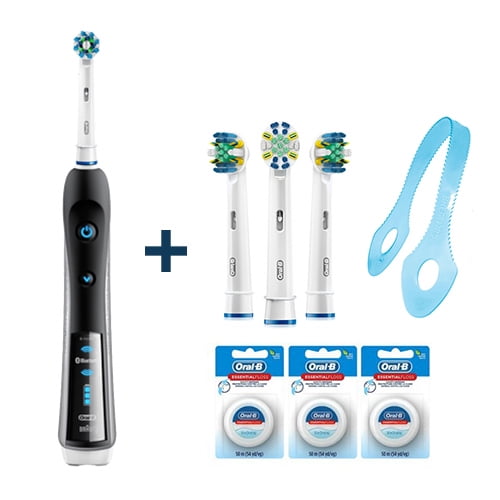 OralB Pro 7000 Rechargeable ToothBrush Super Saver Package With Tongue