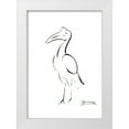 thumbnail image 1 of Shefranov, Olga 23x32 White Modern Wood Framed Museum Art Print Titled - Bird Outline, 1 of 4