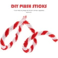 thumbnail image 2 of Christmas Crafts Thick Pipe Cleaner 50pcs Craft Pipe Cleaners, 30 X 0.5cm Twistable Sticks Plush Sticks for Childrens Crafts, Bendable Sculpting Sticks Striped Chenille Stems Craft Supplies, 2 of 5