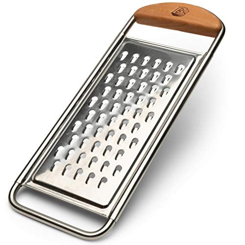 Kings County Tools All Metal Cheese & Vegetable Grater with Wooden