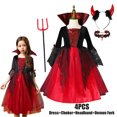 thumbnail image 3 of Disfraz de vampiro para niña, disfraz de carnaval, disfraz de bruja, Joker, disfraz de Sally de Pesadilla antes de Navidad, 3 of 4