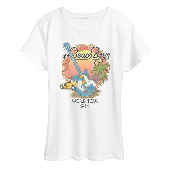 The Beach Boys - World Tour - Women's Short Sleeve Graphic T-Shirt