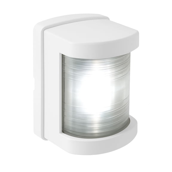 SEAFLO 11 Series Regular LED White Stern Navigation Light – 12V, 1W, IP67 Waterproof, 2NM Visibility, High-Brightness, Impact-Resistant for Boats Under 65 ft (20m) – 4-Year Warranty (Stern/White)