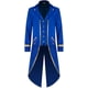 thumbnail image 2 of WISHU Chaqueta Medieval Steampunk para Hombre, Abrigo gótico Victoriano Renacentista, Disfraz de Vampiro de Halloween, levita Vintage, 2 of 5
