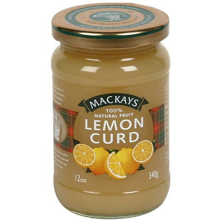 Mackays Lemon Curd, 12 oz, (Pack of 6)