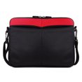 thumbnail image 2 of KroO 11" Laptops, Netbooks, Chromebooks, Tablets Messenger Style Carrying Bag with Front and Rear Pockets, Includes Removable Shoulder Strap, 2 of 7