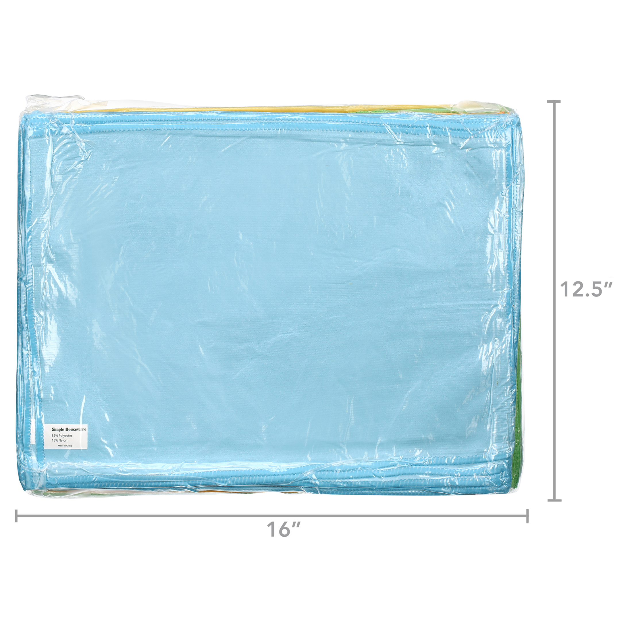 Simple Houseware 50PK Microfiber Cloths (12Y,12G,13O,13B) - image 5 of 5