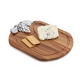 thumbnail image 5 of Woodard & Charles Acacia Cheese Board Serving Tray w/ Metal Accent, 12.25" x 8.25", 5 of 8