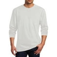 thumbnail image 2 of Long Sleeve Shirts for Men Cross Printed Crew Neck Pullover Loose Fit Casual Tops Athletic Trendy Loungewear Workout Basic Sweatshirts Lightweight T-Shirt Outfits, 2 of 5