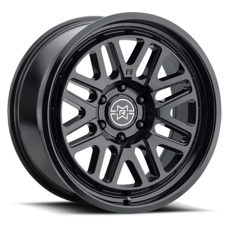 20x10 Method MR804 Raised Gloss Black Wheel 5x5 (-18mm)