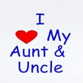 thumbnail image 2 of CafePress - I Love My Aunt & Uncle Infant Bodysuit - Baby Light Bodysuit, Size Newborn - 24 Months, 2 of 4