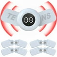 thumbnail image 2 of IKeener Electrode Wireless Massager - Rechargeable TENS Unit Muscle Stimulator 20 Levels Adjust Body Massager（With Four Patches）, 2 of 7