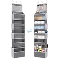 thumbnail image 2 of AcerichFad Over the Door Organizer Storage, 1 Pack 6 Layer 8 Mesh Side Pockets Large Capacity Storage Closet Organizer Clear Window Kids Toys Shoes Diapers, 2 of 8