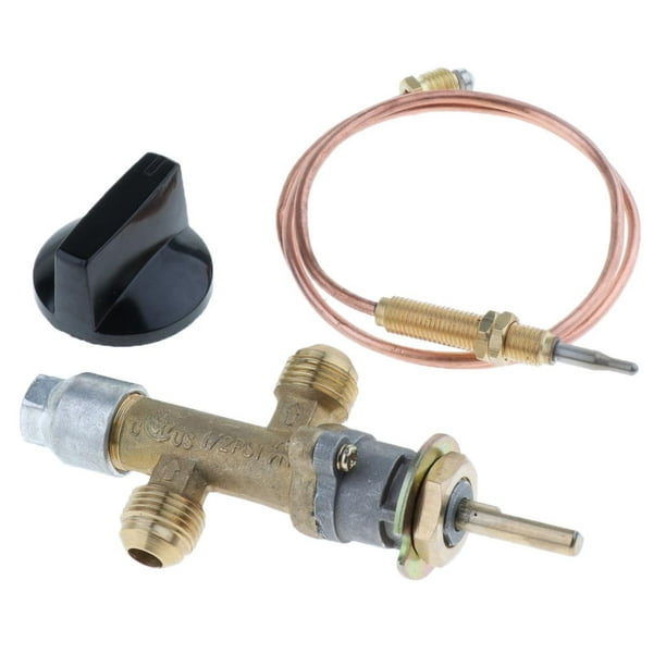 ijsje Paar Cursus Gas , grill per bbq Control 3/8" NPT(5/8"-18UNF) Inlet and Outlet Fits for  Indoor and Outdoor Fire /Gas Grill Patio Heaters - Walmart.com