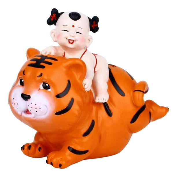Hucha pequeña con forma de cerdito, regalo de cumpleaños, juguete infantil con forma de animal, caja para guardar cosas chica naranja