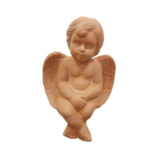 Estatua de jardín Adorno impermeable Hada con alas Baoblaze Estatua de ángel