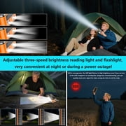 Power Bank Wireless Charger 80000mAh Built in 4 Cables Six Outputs 15W Fast Charging Power Bank for All Mobile Devices Three Inputs Solar Portable Charger with Dual Flashlights