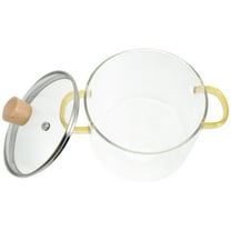 ORDDIART 1Set Double Ear Soup Pot for Housewarming Glass Pots for Cooking