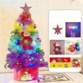 thumbnail image 2 of Árbol de Navidad QUANZHOUTIANDI color arcoíris 60 cm, 2 of 5
