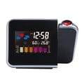 thumbnail image 1 of Inicio Pantalla LED digital Proyección Reloj despertador Función de repetición Termómetro meteorológico Humedad Reloj de mesa Inevent EL1976-01B, 1 of 7