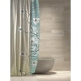thumbnail image 5 of Morden&Cassic Combine Magnolia Printed Fabric Blue Shower Curtain - 54"X 78", 5 of 6