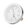 thumbnail image 3 of Termómetro horizontal de aluminio Termógrafo Herramienta de prueba de temperatura del agua Indicador de dial, 3 of 8