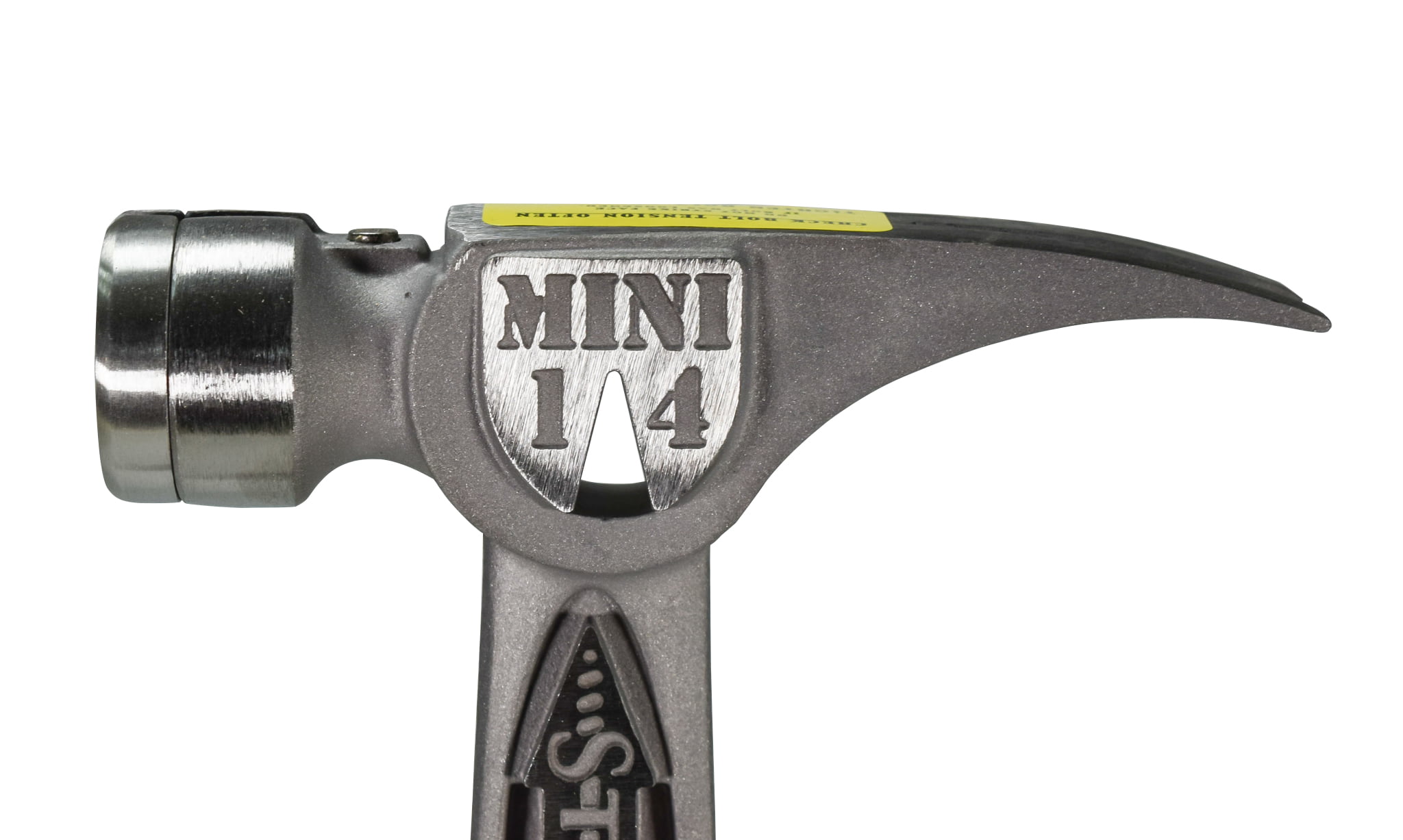 Stiletto TIBONE Mini 14oz Milled Face 16 Curved Handle Framing Hammer, TBM14RMC