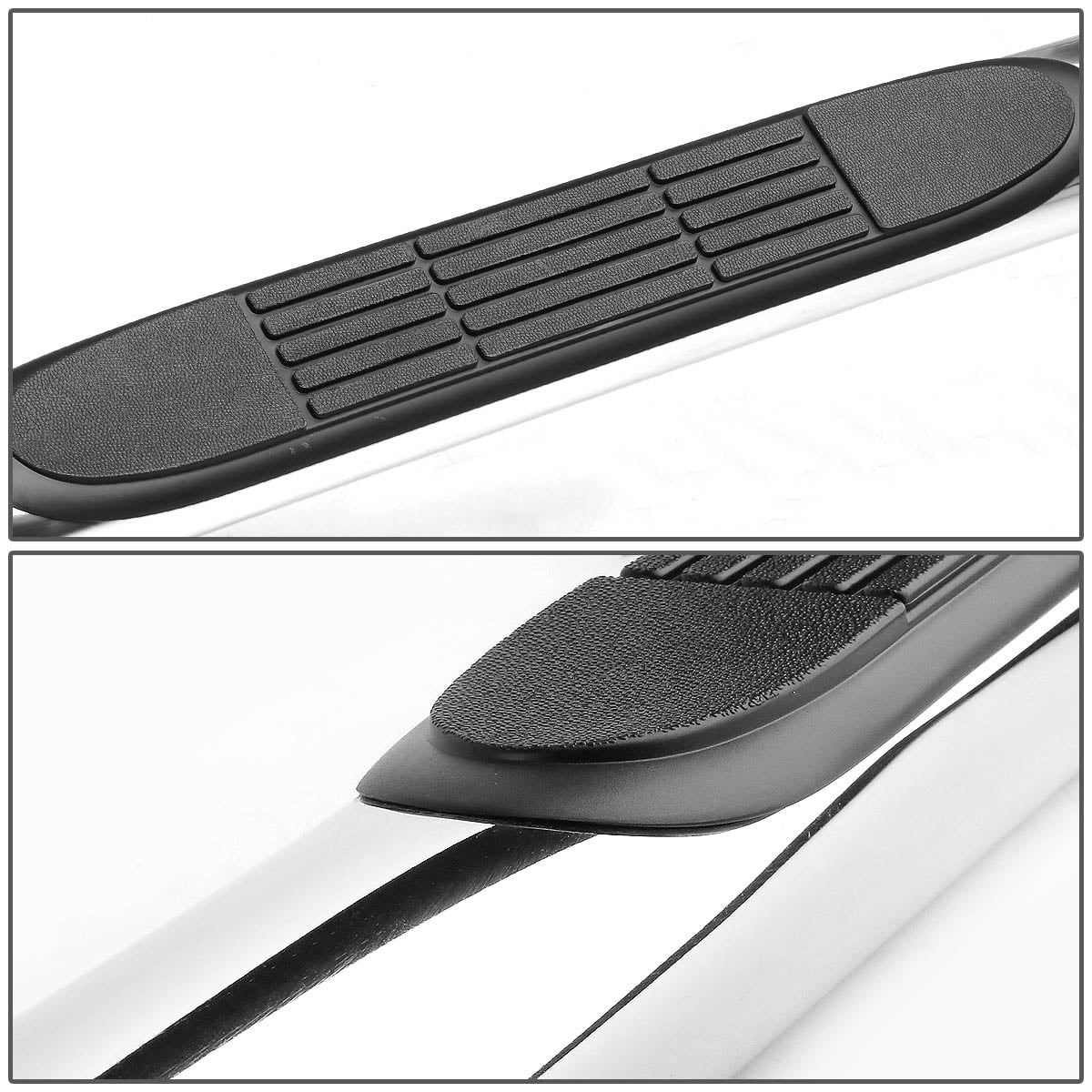 DNA Motoring For 2002-2009 Dodge Ram 1500 2500 3500 Crew Cab 3"OD Step Nerf Bar Running Board Chrome