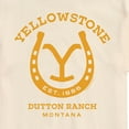 thumbnail image 3 of Yellowstone - Horseshoe Lockup - Men's Short Sleeve Graphic T-Shirt, 3 of 6