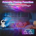 thumbnail image 4 of Proyector de luz nocturna Space Future Astronaut Galaxy Kids, 4 of 7