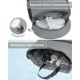 thumbnail image 2 of Mochila con Cordón RHDZO para Gimnasio con Compartimento para Zapatos Gris, 2 of 7