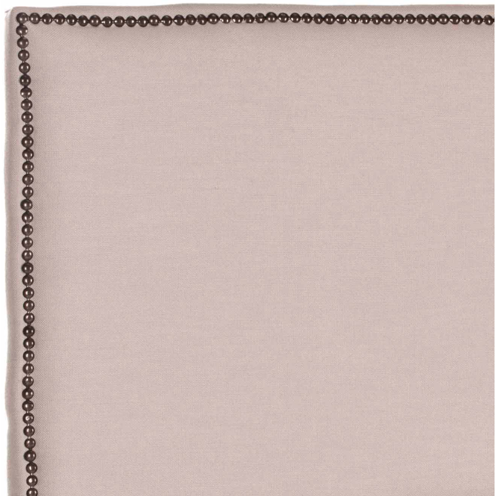 Safavieh Sydney Classic Glam Upholstered Headboard, Full, Taupe